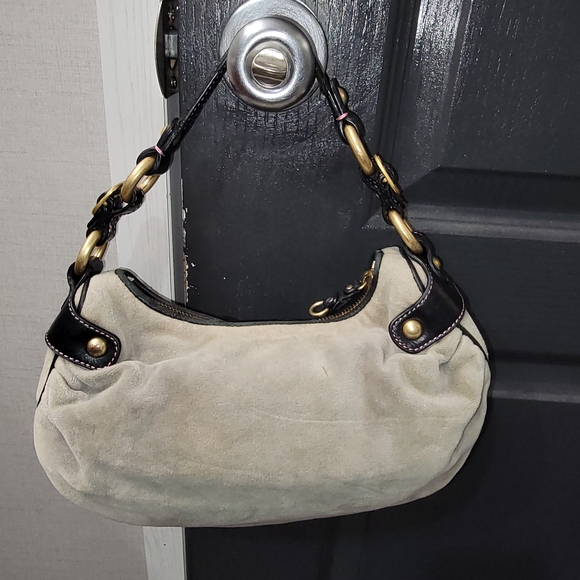 Juicy Couture Black and Pink Shoulder Bag
